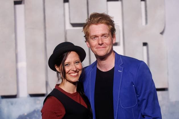 World premiere of The Tiger Nadja Jo Klapper and Johannes Heinrichs at the world premiere of The Tiger at the cinema in the Kulturbrauerei on 15 09 2025 in Berlin Copyright: xEventpressxKochanx