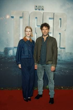 World premiere of The Tiger Klara Lange and Timur Isik at the world premiere of The Tiger at the cinema in the Kulturbrauerei on 15 09 2025 in Berlin Copyright: xEventpressxKochanx