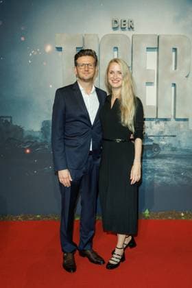 World premiere of The Tiger Dennis Gansel and Ann Kristin Gansel at the world premiere of The Tiger at the cinema in the Kulturbrauerei on 15 09 2025 in Berlin Copyright: xEventpressxKochanx