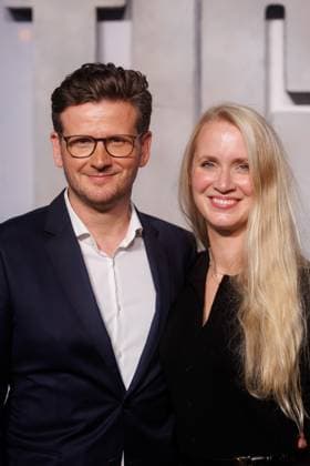 World premiere of The Tiger Dennis Gansel and Ann Kristin Gansel at the world premiere of The Tiger at the cinema in the Kulturbrauerei on 15 09 2025 in Berlin Copyright: xEventpressxKochanx
