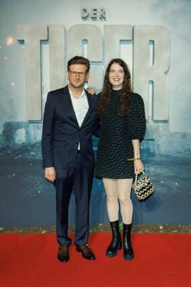 World premiere of The Tiger Dennis Gansel and Yana Shevchenko at the world premiere of The Tiger at the cinema in the Kulturbrauerei on 15 09 2025 in Berlin Copyright: xEventpressxKochanx