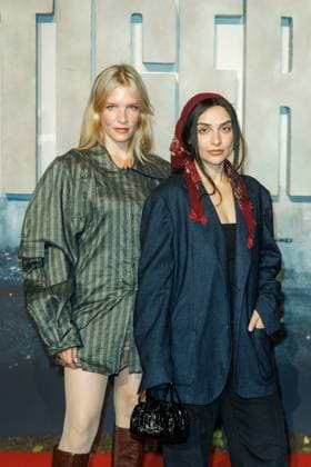 World premiere of The Tiger Bea Brocks and Aylin Öcal at the world premiere of The Tiger at the cinema in the Kulturbrauerei on 15 09 2025 in Berlin Copyright: xEventpressxKochanx