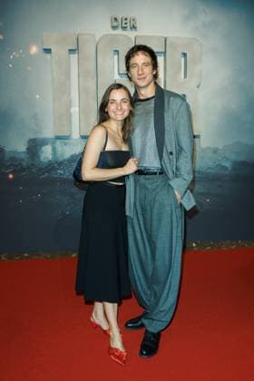 World premiere of The Tiger Paula Schramm and Laurence Rupp at the world premiere of The Tiger at the cinema in the Kulturbrauerei on 15 09 2025 in Berlin Copyright: xEventpressxKochanx