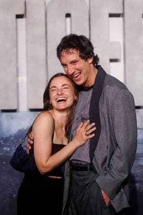 World premiere of The Tiger Paula Schramm and Laurence Rupp at the world premiere of The Tiger at the cinema in the Kulturbrauerei on 15 09 2025 in Berlin Copyright: xEventpressxKochanx