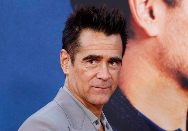 Colin Farrell arrives on the red carpet at the A Big Bold Beautiful Journey New York Premiere at AMC Lincoln Square Theater on Monday, September 15, 2025 in New York City  NYP20250915181 JOHNxANGELILLO
