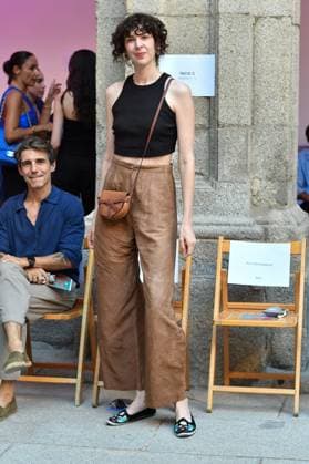 Mercedes-Benz Fashion Week de Madrid - Devota & Lomba in Spain - 15 Sep 2025 Brianda Fitz James a design by DUYOS during Mercedes-Benz Fashion Week de Madrid in IFERMA. Madrid Spain Copyright: xAtilanoxGarciax xSOPAxImagesx FOTO47998