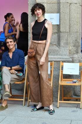 Mercedes-Benz Fashion Week de Madrid - Devota & Lomba in Spain - 15 Sep 2025 Brianda Fitz James a design by DUYOS during Mercedes-Benz Fashion Week de Madrid in IFERMA. Madrid Spain Copyright: xAtilanoxGarciax xSOPAxImagesx FOTO47999