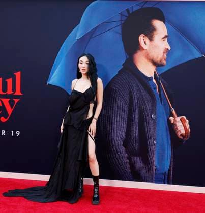 Jessica Wang arrives on the red carpet at the A Big Bold Beautiful Journey New York Premiere at AMC Lincoln Square Theater on Monday, September 15, 2025 in New York City  NYP20250915129 JOHNxANGELILLO