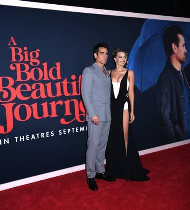 September 15, 2025, New York, Ny, United States: Colin Farrell and Margot Robbie attend the New York Premiere of A Big Bold Beautiful Journey . Held at AMC Lincoln Square in New York. Zuma Press September 15, 2025 New York United States - ZUMAp281 20250915_zea_p281_021 Copyright: xPhotoxImagexPressx