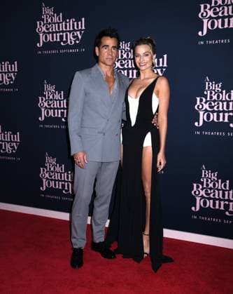 September 15, 2025, New York, Ny, United States: Colin Farrell and Margot Robbie attend the New York Premiere of A Big Bold Beautiful Journey . Held at AMC Lincoln Square in New York. Zuma Press September 15, 2025 New York United States - ZUMAp281 20250915_zea_p281_027 Copyright: xPhotoxImagexPressx