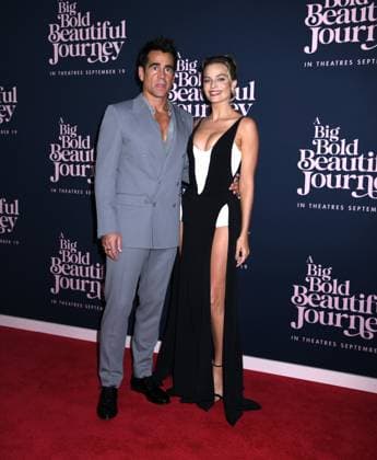 September 15, 2025, New York, Ny, United States: Colin Farrell and Margot Robbie attend the New York Premiere of A Big Bold Beautiful Journey . Held at AMC Lincoln Square in New York. Zuma Press September 15, 2025 New York United States - ZUMAp281 20250915_zea_p281_024 Copyright: xPhotoxImagexPressx