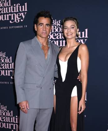 September 15, 2025, New York, Ny, United States: Colin Farrell and Margot Robbie attend the New York Premiere of A Big Bold Beautiful Journey . Held at AMC Lincoln Square in New York. Zuma Press September 15, 2025 New York United States - ZUMAp281 20250915_zea_p281_029 Copyright: xPhotoxImagexPressx