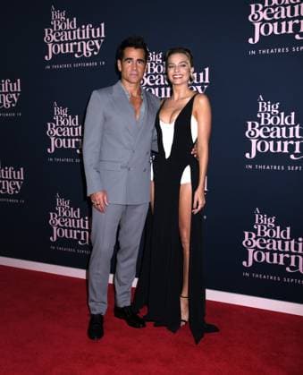 September 15, 2025, New York, Ny, United States: Colin Farrell and Margot Robbie attend the New York Premiere of A Big Bold Beautiful Journey . Held at AMC Lincoln Square in New York. Zuma Press September 15, 2025 New York United States - ZUMAp281 20250915_zea_p281_031 Copyright: xPhotoxImagexPressx