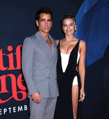 September 15, 2025, New York, Ny, United States: Colin Farrell and Margot Robbie attend the New York Premiere of A Big Bold Beautiful Journey . Held at AMC Lincoln Square in New York. Zuma Press September 15, 2025 New York United States - ZUMAp281 20250915_zea_p281_044 Copyright: xPhotoxImagexPressx