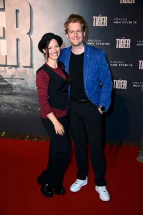 Nadja Jo Klapper and Johannes Heinrichs at the premiere of the movie The Tiger at the cinema In der KulturBrauerei Berlin, 15 09 2025 Foto:xN.xKubelkax xFuturexImagex tiger_5909