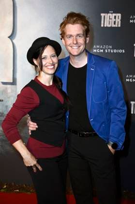 Nadja Jo Klapper and Johannes Heinrichs at the premiere of the movie The Tiger at the cinema In der KulturBrauerei Berlin, 15 09 2025 Foto:xN.xKubelkax xFuturexImagex tiger_5910