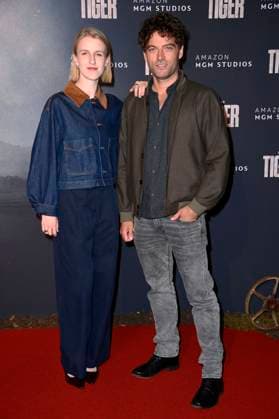 Klara Lange and Timur Isik at the premiere of the film The Tiger at the KulturBrauerei cinema in Berlin, 15 09 2025 Foto:xN.xKubelkax xFuturexImagex tiger_5916