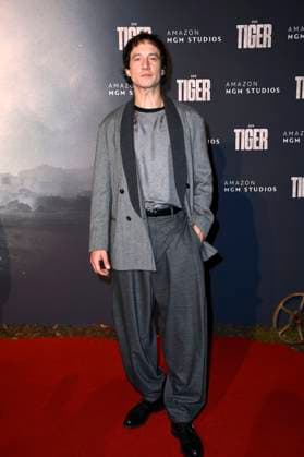 Laurence Rupp at the premiere of the movie The Tiger at the cinema In der KulturBrauerei Berlin, 15 09 2025 Foto:xN.xKubelkax xFuturexImagex tiger_5936