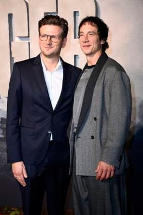Dennis Gansel and Laurence Rupp at the premiere of the film The Tiger at the KulturBrauerei cinema in Berlin, 15 09 2025 Foto:xN.xKubelkax xFuturexImagex tiger_5938