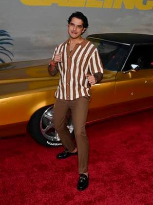September 15, 2025, Hollywood, California, USA: Actor TYLER POSEY attends the Los Angeles Premiere of London Calling. Hollywood USA - ZUMAb173 20250915_aap_b173_012 Copyright: xBillyxBennightx