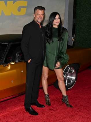 September 15, 2025, Hollywood, California, USA: Actor JOSH DUHAMEL and AUDRA MARI attend the Los Angeles Premiere of London Calling. Hollywood USA - ZUMAb173 20250915_aap_b173_029 Copyright: xBillyxBennightx