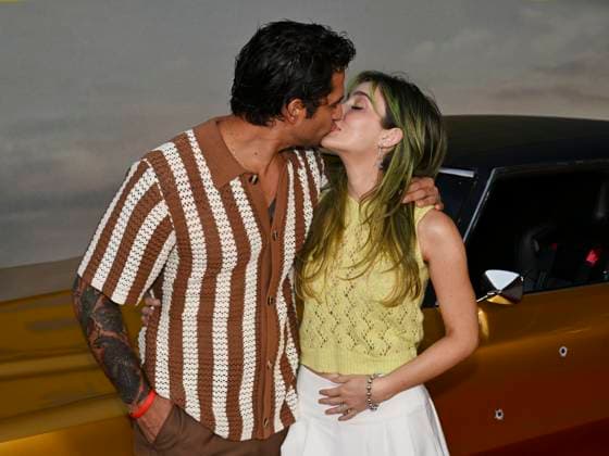 September 15, 2025, Hollywood, California, USA: TYLER POSEY and PHEM POSEY attends the Los Angeles Premiere of London Calling. Hollywood USA - ZUMAb173 20250915_aap_b173_030 Copyright: xBillyxBennightx