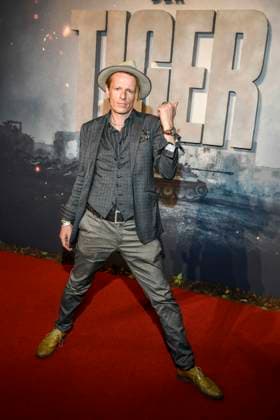 abb Alexander Scheer as a guest on the red carpet at the world premiere of the Amazon film The Tiger at the cinema in the Kulturbrauerei, Berlin on 15 09 2025