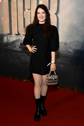 abb JYana Shevchenko as a guest on the red carpet at the world premiere of the Amazon film The Tiger at the cinema in the Kulturbrauerei, Berlin on 15 09 2025