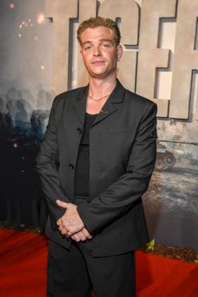 abb David Schuetter as a guest on the red carpet at the world premiere of the Amazon film The Tiger at the cinema in the Kulturbrauerei, Berlin on 15 09 2025