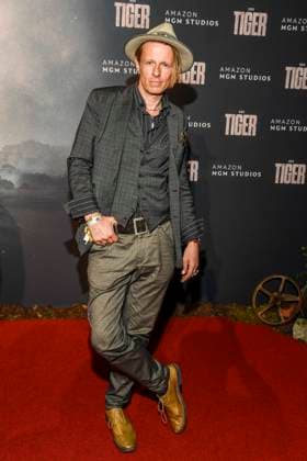 abb Alexander Scheer as a guest on the red carpet at the world premiere of the Amazon film The Tiger at the cinema in the Kulturbrauerei, Berlin on 15 09 2025