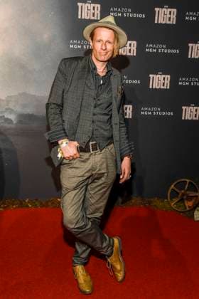 abb Alexander Scheer as a guest on the red carpet at the world premiere of the Amazon film The Tiger at the cinema in the Kulturbrauerei, Berlin on 15 09 2025