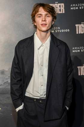 abb Yoran Leicher as a guest on the red carpet at the world premiere of the Amazon film The Tiger at the cinema in the Kulturbrauerei, Berlin on 15 09 2025