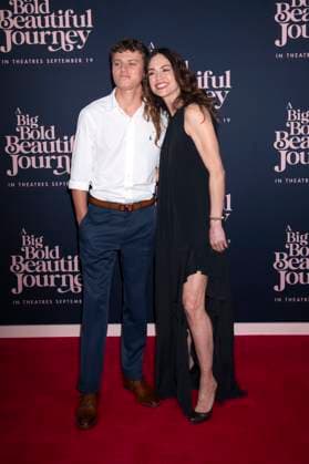 Cary Grant Page and Jennifer Grant at the premiere of the movie A Big Bold Beautiful Journey at AMC Lincoln Square New York, 15 09 2025 Foto:xB.xHinex xFuturexImagex beautiful_5920