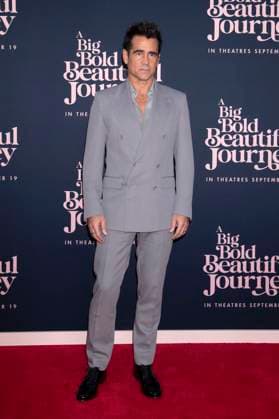 Colin Farrell at the premiere of the movie A Big Bold Beautiful Journey at AMC Lincoln Square New York, 15 09 2025 Foto:xB.xHinex xFuturexImagex beautiful_5934