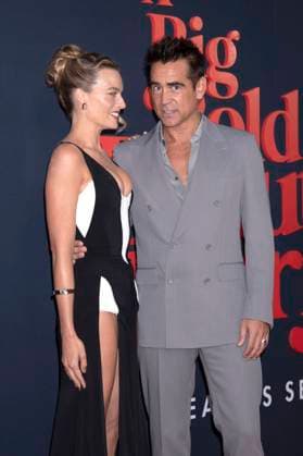 Margot Robbie and Colin Farrell at the premiere of the movie A Big Bold Beautiful Journey at AMC Lincoln Square New York, 15 09 2025 Foto:xB.xHinex xFuturexImagex beautiful_5956
