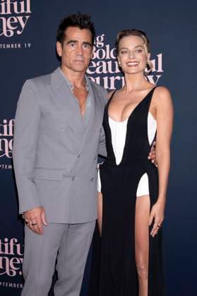 Colin Farrell and Margot Robbie at the premiere of the movie A Big Bold Beautiful Journey at AMC Lincoln Square New York, 15 09 2025 Foto:xB.xHinex xFuturexImagex beautiful_5960