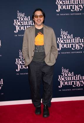 Red Carpet arrivals for the New York premiere of A Big Bold Beautiful Journey Featuring: Kogonada Where: New York, New York, United States When: 15 Sep 2025 Credit: Janet Mayer INSTARimages.com EDITORIAL USE ONLY. NOT FOR USE BY NEWSPAPERS BASED IN THE UK. Copyright: xx instar55094164