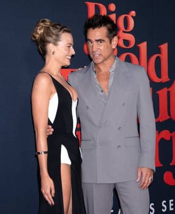 Red Carpet arrivals for the New York premiere of A Big Bold Beautiful Journey Featuring: Margot Robbie, Colin Farrell Where: New York, New York, United States When: 15 Sep 2025 Credit: Janet Mayer INSTARimages.com EDITORIAL USE ONLY. NOT FOR USE BY NEWSPAPERS BASED IN THE UK. Copyright: xx instar55094197