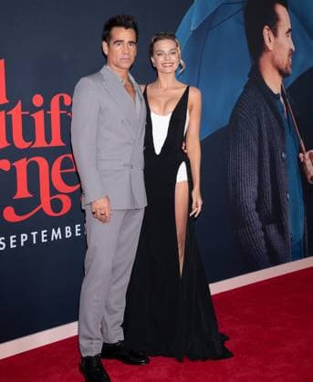 Red Carpet arrivals for the New York premiere of A Big Bold Beautiful Journey Featuring: Margot Robbie, Colin Farrell Where: New York, New York, United States When: 15 Sep 2025 Credit: Janet Mayer INSTARimages.com EDITORIAL USE ONLY. NOT FOR USE BY NEWSPAPERS BASED IN THE UK. Copyright: xx instar55094200