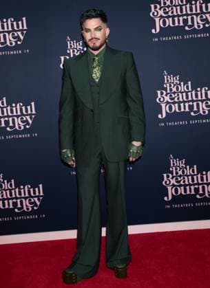 Red Carpet arrivals for the New York premiere of A Big Bold Beautiful Journey Featuring: Adam Lambert Where: New York, New York, United States When: 15 Sep 2025 Credit: Janet Mayer INSTARimages.com EDITORIAL USE ONLY. NOT FOR USE BY NEWSPAPERS BASED IN THE UK. Copyright: xx instar55094207