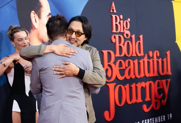 Red Carpet arrivals for the New York premiere of A Big Bold Beautiful Journey Featuring: Colin Farrell, Kogonada Where: New York, New York, United States When: 15 Sep 2025 Credit: Janet Mayer INSTARimages.com EDITORIAL USE ONLY. NOT FOR USE BY NEWSPAPERS BASED IN THE UK. Copyright: xx instar55094362
