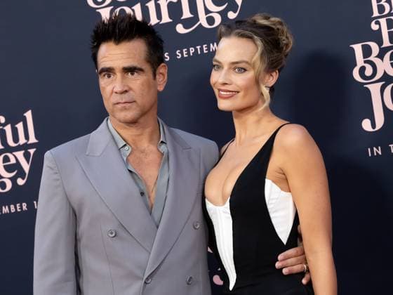 Red Carpet arrivals for the New York premiere of A Big Bold Beautiful Journey Featuring: Colin Farrell, Margot Robbie Where: New York, New York, United States When: 15 Sep 2025 Credit: Janet Mayer INSTARimages.com EDITORIAL USE ONLY. NOT FOR USE BY NEWSPAPERS BASED IN THE UK. Copyright: xx instar55094369