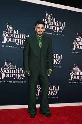 The US Premier of A Big Bold Beautiful Journey Adam Lambert attends The US Premier of A Big Bold Beautiful Journey on September 15, 2025 at the AMC Lincoln Square in New York, New YOrk, USA., Credit:Robin Platzer Avalon United States of America, New York, New York  Copyright: xRobinxPlatzerx xAvalonx 1037675738