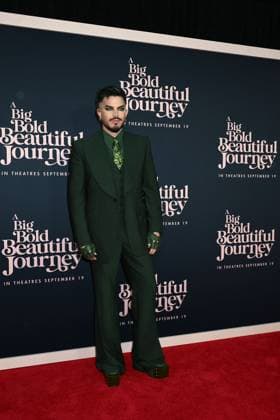 The US Premier of A Big Bold Beautiful Journey Adam Lambert attends The US Premier of A Big Bold Beautiful Journey on September 15, 2025 at the AMC Lincoln Square in New York, New YOrk, USA., Credit:Robin Platzer Avalon United States of America, New York, New York  Copyright: xRobinxPlatzerx xAvalonx 1037675749