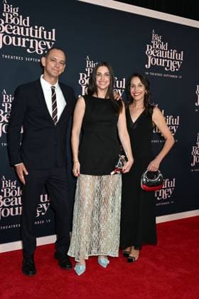 The US Premier of A Big Bold Beautiful Journey Katie Anderson, Elizabeth Grave and Micah Green attend The US Premier of A Big Bold Beautiful Journey on September 15, 2025 at the AMC Lincoln Square in New York, New YOrk, USA., Credit:Robin Platzer Avalon United States of America, New York, New York  Copyright: xRobinxPlatzerx xAvalonx 1037675784