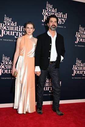 The US Premier of A Big Bold Beautiful Journey Lily Rabe and Hamish Linklater attend The US Premier of A Big Bold Beautiful Journey on September 15, 2025 at the AMC Lincoln Square in New York, New YOrk, USA., Credit:Robin Platzer Avalon United States of America, New York, New York  Copyright: xRobinxPlatzerx xAvalonx 1037689881