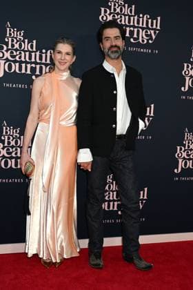 The US Premier of A Big Bold Beautiful Journey Lily Rabe and Hamish Linklater attend The US Premier of A Big Bold Beautiful Journey on September 15, 2025 at the AMC Lincoln Square in New York, New YOrk, USA., Credit:Robin Platzer Avalon United States of America, New York, New York  Copyright: xRobinxPlatzerx xAvalonx 1037689888
