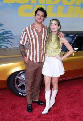 Red carpet for the Los Angeles premiere of London Calling Featuring: Tyler Posey, Phem Where: Los Angeles, California, United States When: 15 Sep 2025 Credit: Faye s Vision Cover Images EDITORIAL USE ONLY. NOT FOR USE BY NEWSPAPERS BASED IN THE UK. Copyright: xx coverimg55094646