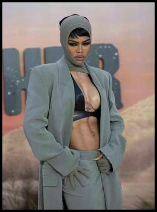 . 16 09 2025. London, United Kingdom. Teyana Taylor arriving at the One Battle After Another premiere in London.  xStephenxLockx xi-Imagesx IIM-26234-0025