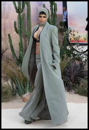 . 16 09 2025. London, United Kingdom. Teyana Taylor arriving at the One Battle After Another premiere in London.  xStephenxLockx xi-Imagesx IIM-26234-0026
